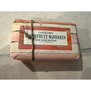 Castelbel Grapefruit Mandarin Soap Bar 300g 10.5oz Made in Portugal‎